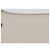 Pouch accessori Salvatore Ferragamo Gancini PVC Canvas White Gold Auth 204147 Bianco D'oro - vista 3