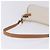 Pouch accessori Salvatore Ferragamo Gancini PVC Canvas White Gold Auth 204147 Bianco D'oro - vista 8