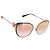 Bulgari BVLGARI Sunglasses Metal Gold Black Auth BA15547V Golden