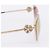 Bulgari BVLGARI Sunglasses Metal Gold Black Auth BA15547V Golden - view 4