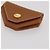 Hermès HERMES Revan Cattle Coin Purse Leather Brown Gold Auth 204773M Golden - view 14
