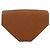Hermès HERMES Revan Cattle Coin Purse Leather Brown Gold Auth 204773M Golden - view 2