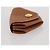 Hermès HERMES Revan Cattle Coin Purse Leather Brown Gold Auth 204773M Golden - view 4