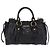 Borsa a mano Miu Miu in pelle 2way nera tono oro Auth 167594SAM Nero - vista 13