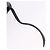 Borsa a mano Miu Miu in pelle 2way nera tono oro Auth 167594SAM Nero - vista 19
