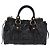 Borsa a mano Miu Miu in pelle 2way nera tono oro Auth 167594SAM Nero - vista 2