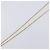 CHANEL COCO Mark Necklace Metal Clear Multicolor CC Auth 196490 Multiple colors - view 11