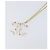 CHANEL COCO Mark Necklace Metal Clear Multicolor CC Auth 196490 Multiple colors - view 3