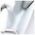 BALENCIAGA Handy-Halter Tasche Leder Weiß Silber 693544 Auth 203426V - Ansicht 11