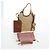 Borsa a Mano Miu Miu Ivy Canvas 2way Beige Gold Auth 200777SAM D'oro - vista 12