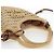 Borsa a Mano Miu Miu Ivy Canvas 2way Beige Gold Auth 200777SAM D'oro - vista 6