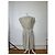 Vintage Issey Miyake Kleid mit Gürtel ca. Ende der 1980er Jahre Hellbeige L