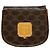 Céline Vintage Celine Macadam Canvas Bifold Wallet Ende der 1980er Brown Tan Braun