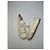 Vintage Comme Des Garcons Men's Homme Canvas Sneaker c. Ende der 2000er Off-White EU41 Weiß