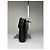 Vintage Dior Leather Flap Crossbody Bag Black Silver - view 4