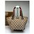 Vintage Gucci GG Supreme Strukturierte Top-Handle Tasche ca. Ende der 2000er Beige Brown - Ansicht 14