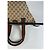 Vintage Gucci GG Supreme Strukturierte Top-Handle Tasche ca. Ende der 2000er Beige Brown - Ansicht 9