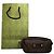 Necessaire Vintage Gucci GG Monogram in nylon fine anni '90 marrone scuro