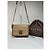 16 Céline Vintage Celine Macadam Canvas Umhängetasche mit Klappe Ende der 1980er Beige Brown