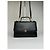 Sac à main Vintage Givenchy Logo 4G en cuir grainé, fin des années 1970, Noir
