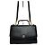 Vintage Givenchy 4G Logo Pebbled Leather Top-Handle Bag c. Late 1970s Black