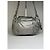 Vintage See by Chloé Crossbody-Tasche mit Klappe aus Narbenleder ca. Mitte der 2000er Silber Metallisch - Ansicht 15
