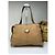 Vintage Fendi Top-Handle Bag aus Leder in Krokodil-Optik Ende der 1970er Jahre Tan Brown Kamel - Ansicht 13