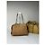 Vintage Fendi Top-Handle Bag aus Leder in Krokodil-Optik Ende der 1970er Jahre Tan Brown Kamel - Ansicht 2