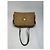 Vintage Fendi Top-Handle Bag aus Leder in Krokodil-Optik Ende der 1970er Jahre Tan Brown Kamel - Ansicht 7
