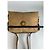 Vintage Fendi Top-Handle Bag aus Leder in Krokodil-Optik Ende der 1970er Jahre Tan Brown Kamel - Ansicht 8