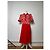 Vintage Yves Saint Laurent Strickkleid Zebra Ende der 1990er Jahre rot weiß M