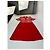 Vintage Yves Saint Laurent Strickkleid Zebra Ende der 1990er Jahre rot weiß M - Ansicht 5