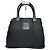 Vintage Fendi Strukturierte Nylon Handtasche mit oberem Griff Ende der 1990er Jahre Schwarz