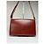 Borsa a tracolla con patta Vintage Cartier Must de Cartier c. fine anni '80 Burgundy Bordò