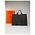 Vintage Hermes Hermès Herline Canvas Tote Dunkelgrau Schwarz - Ansicht 2