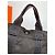 Vintage Hermes Hermès Herline Canvas Tote Dunkelgrau Schwarz - Ansicht 7