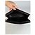 Céline Vintage Celine flache Clutch aus glattem Leder c. 1980s Dunkelbraun - Ansicht 3