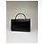 Vintage Givenchy 4G Logo Strukturierte Ledertasche Ende der 1970er Jahre Schwarz - Ansicht 12