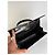Vintage Givenchy 4G Logo Strukturierte Ledertasche Ende der 1970er Jahre Schwarz - Ansicht 3
