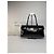 Gancini Salvatore Ferragamo Vintage Ferragamo Patent Structured Top-Handle Bag Late 1990s Black