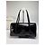 Gancini Salvatore Ferragamo Vintage Ferragamo Patent Structured Top-Handle Bag Late 1990s Black - view 12