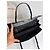 Gancini Salvatore Ferragamo Vintage Ferragamo Patent Structured Top-Handle Bag Late 1990s Black - view 3