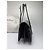 Gancini Salvatore Ferragamo Vintage Ferragamo Patent Structured Top-Handle Bag Late 1990s Black - view 5