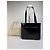 Vintage Gucci Lackleder Tote Ende 1990er Schwarz Silber - Ansicht 13