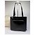 Vintage Gucci Lackleder Tote Ende 1990er Schwarz Silber - Ansicht 7