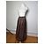 Vintage Issey Miyake Maxirock Braun M