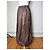 Vintage Issey Miyake Maxirock Braun M - Ansicht 13