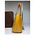 Vintage Louis Vuitton Monogram Vernis Patent Tote Ende der 1990er Yellow Gelb - Ansicht 7
