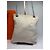 Trim Pouch con coulisse Vintage Hermes Hermès in cotone Herringbone Beige Blue - vista 11