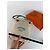 Trim Pouch con coulisse Vintage Hermes Hermès in cotone Herringbone Beige Blue - vista 13
